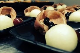 Parmaham met meloen