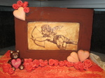 Chocolade decoratie valentijn